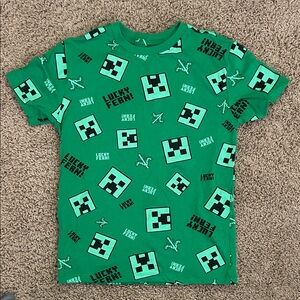 Lucky Fern Green Kids Graphic Tee